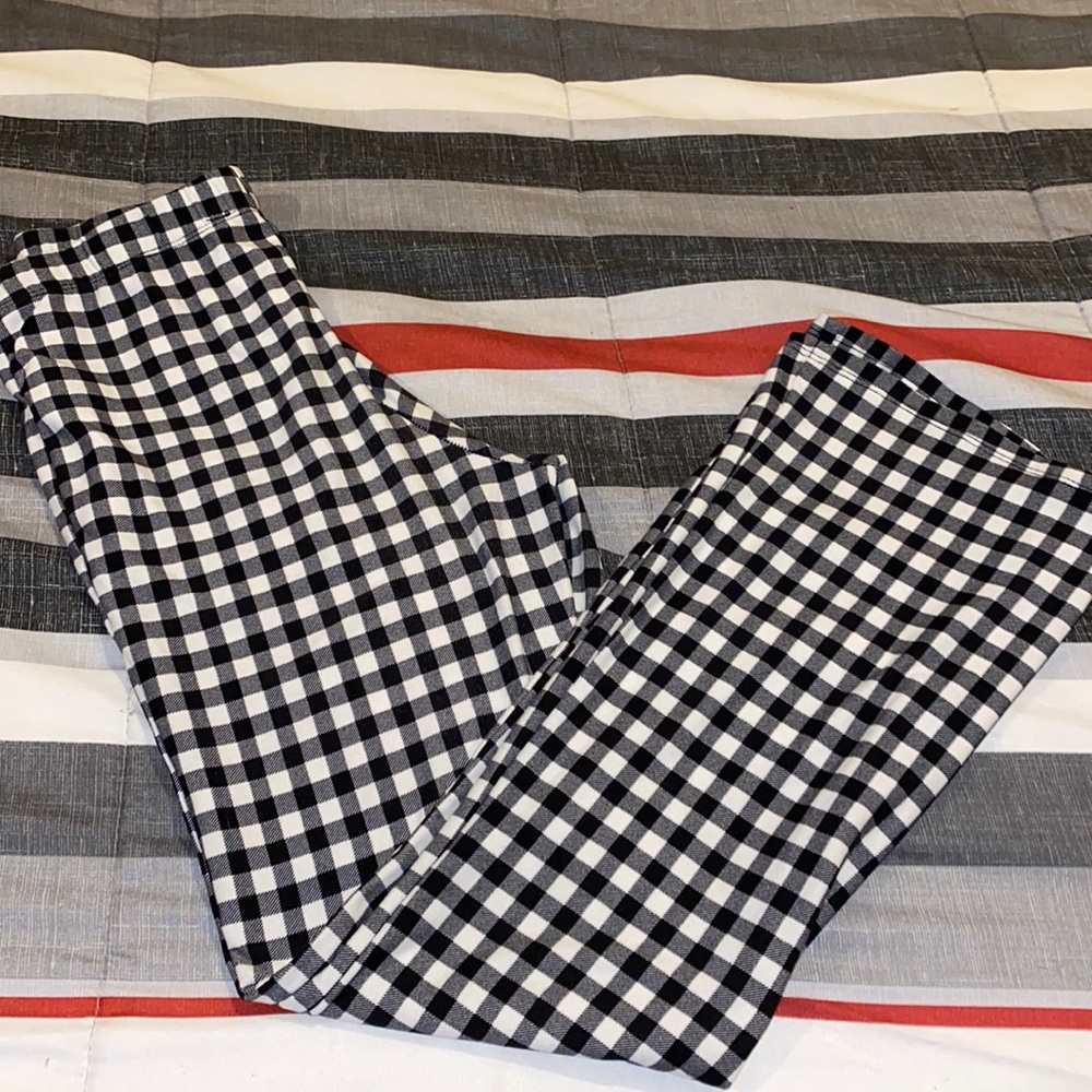 plad flare pants